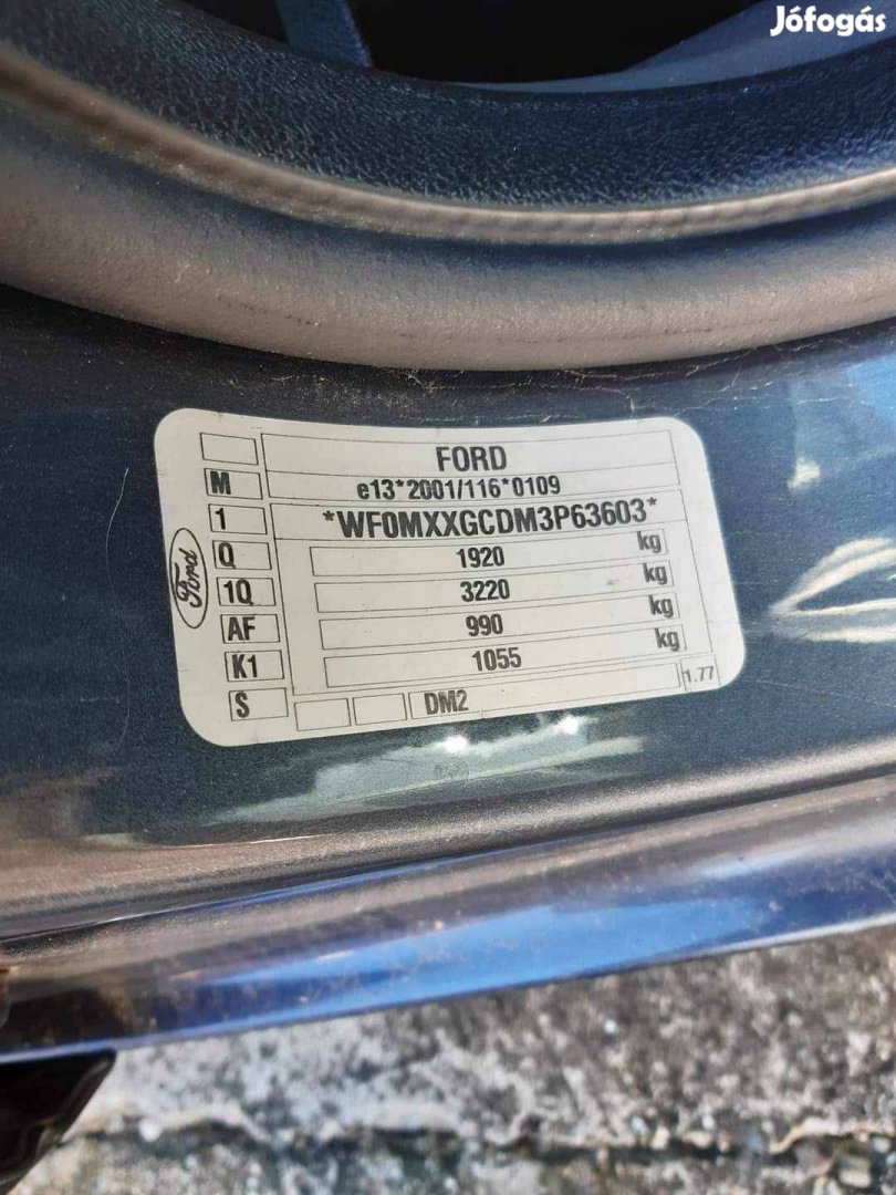 Ford C Max 1.6 tdci bontott alkatrészek