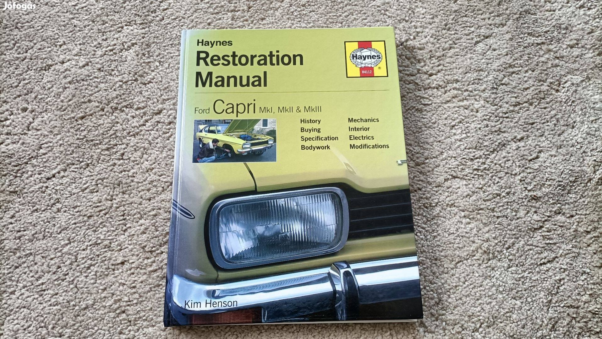 Ford Capri Restoration Manual, Haynes