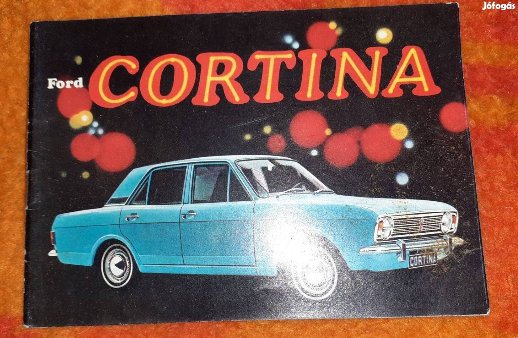 Ford Cortina svájci prospektus