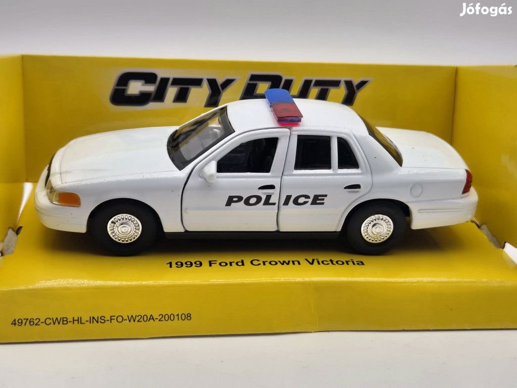 Ford Crown Victoria Police (1999) -  Welly - 1:34
