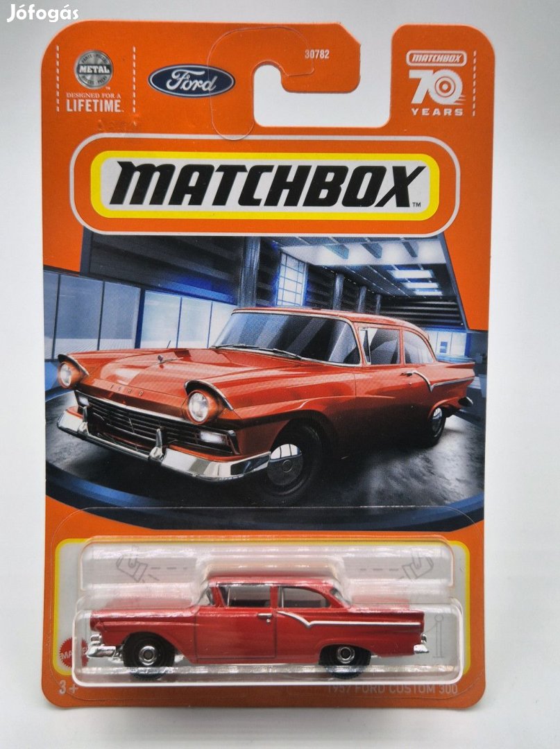 Ford Custom 300 (1957) - 2023 21/100 - hosszú kártyás -  Matchbox - 1
