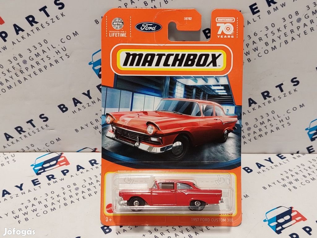 Ford Custom 300 (1957) - 2023 21/100 - hosszú kártyás -  Matchbox - 1