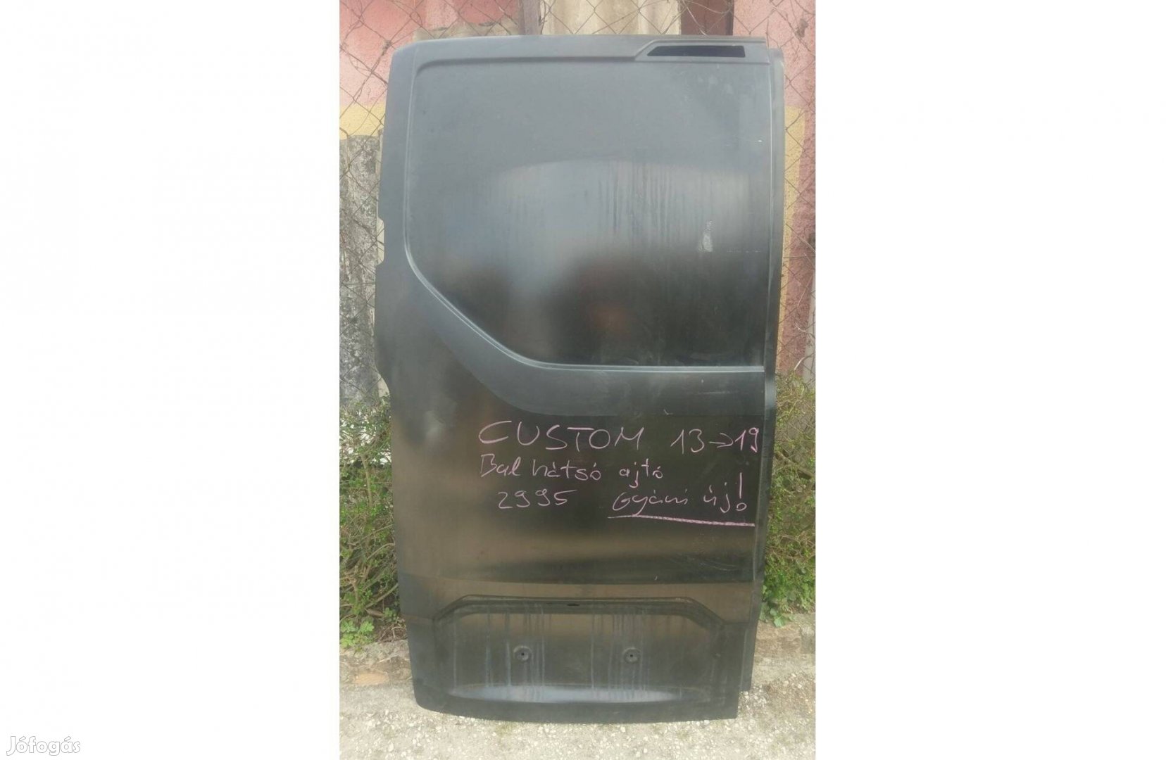 Ford Custom gyári, új bal hátsó ajtó / csomagtérajtó (2013-)