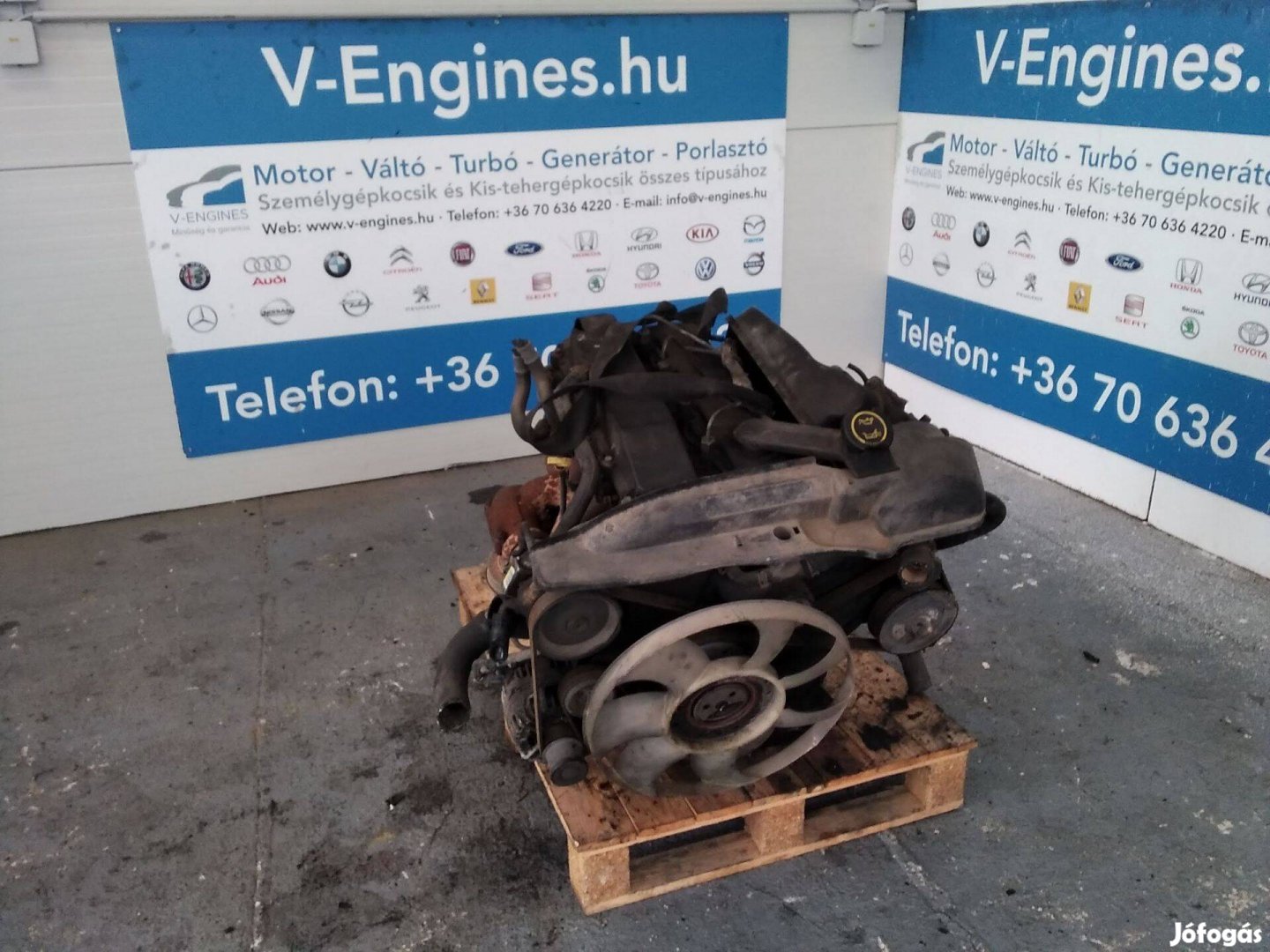 Ford D2Fa 2,4 TD bontott motor