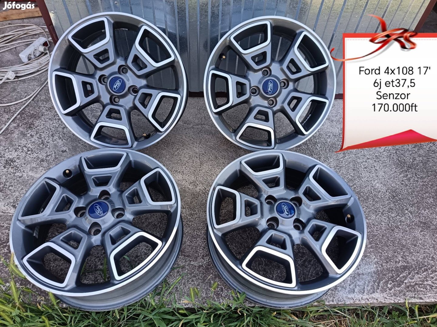 Ford Ecosport, fiesta, 4x108 17 col alufelni szett 