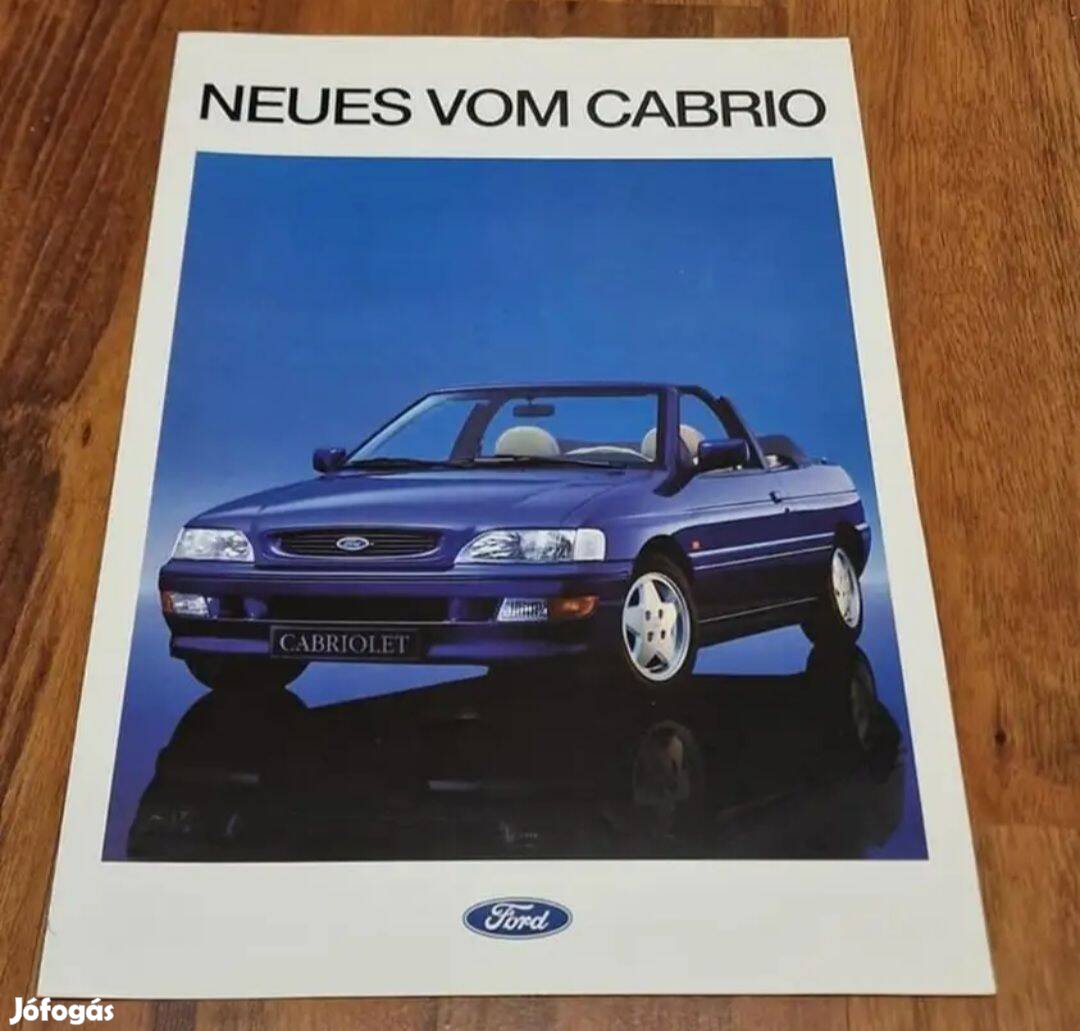 Ford Escort Cabriolet Prospektus 1993