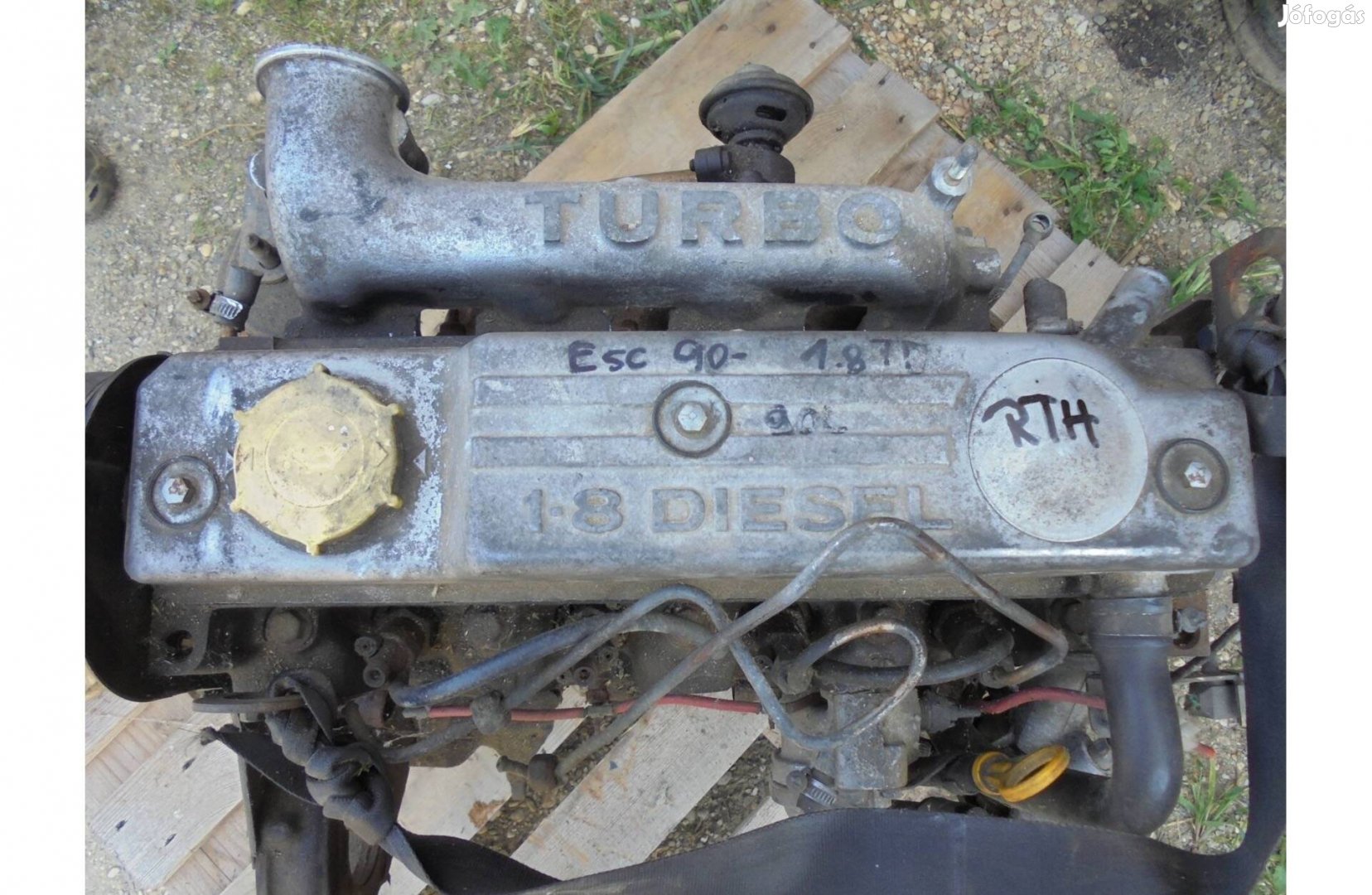 Ford Escort MK6 1.8TD komplett motor (RTH)