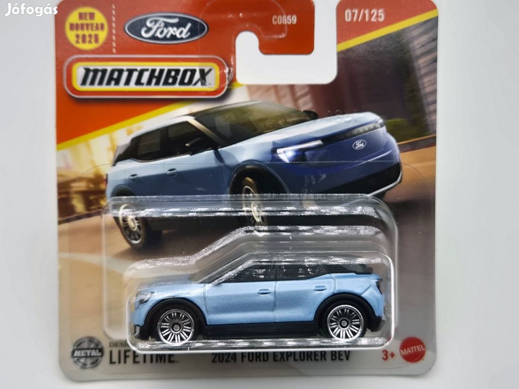 Ford Explorer BEV (2024) - 07/125 - bliszteres -  Matchbox - 1:64