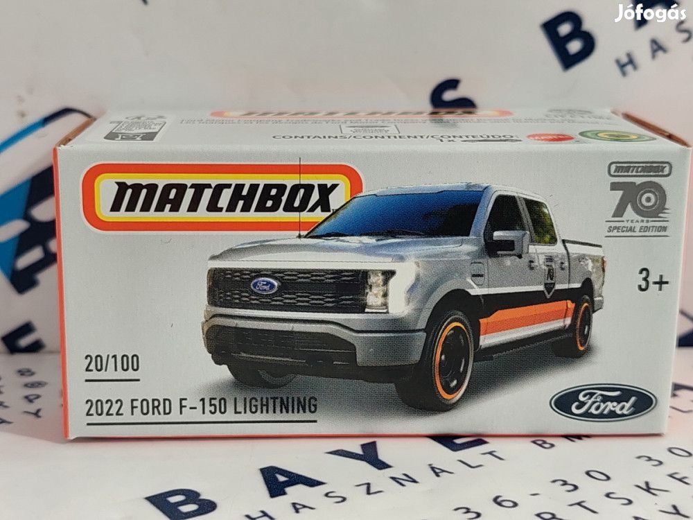 Ford F-150 Lightning (2022) - 20/100 -  Matchbox - 1:64