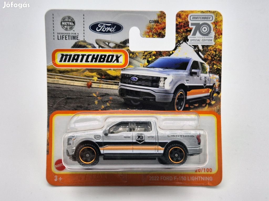 Ford F-150 Lightning (2022) - 20/100 - bliszeres -  Matchbox - 1:64