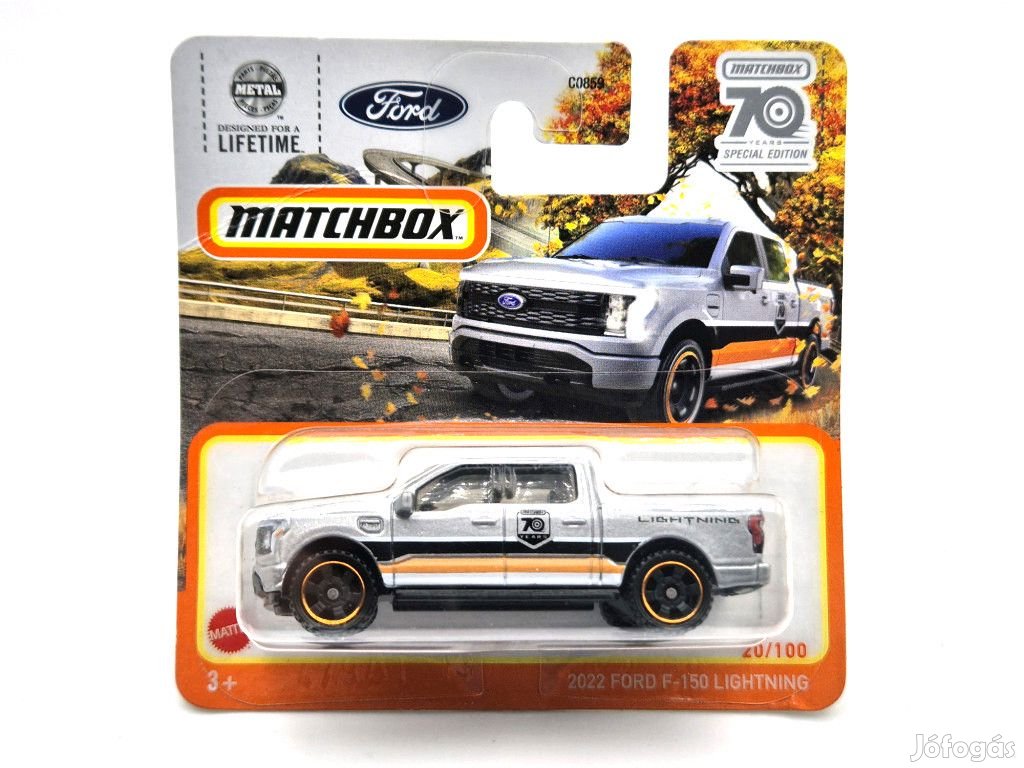 Ford F-150 Lightning (2022) - 20/100 - bliszeres -  Matchbox - 1:64