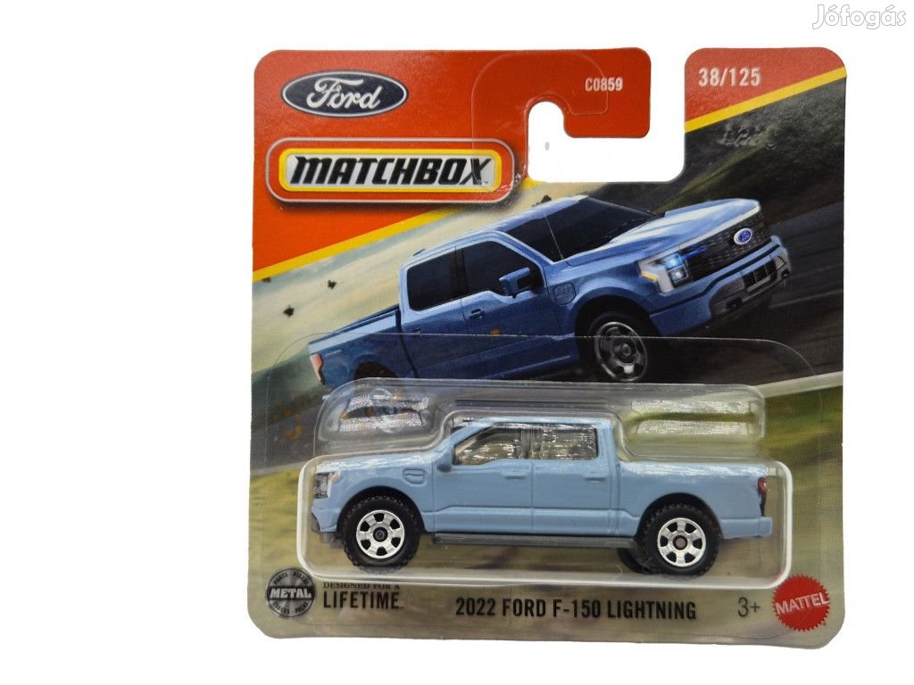 Ford F-150 Lightning (2022) - 38/125 - bliszteres -  Matchbox - 1:64
