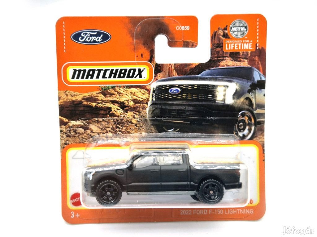 Ford F-150 Lightning (2022) - bliszteres 28/100 -  Matchbox - 1:64