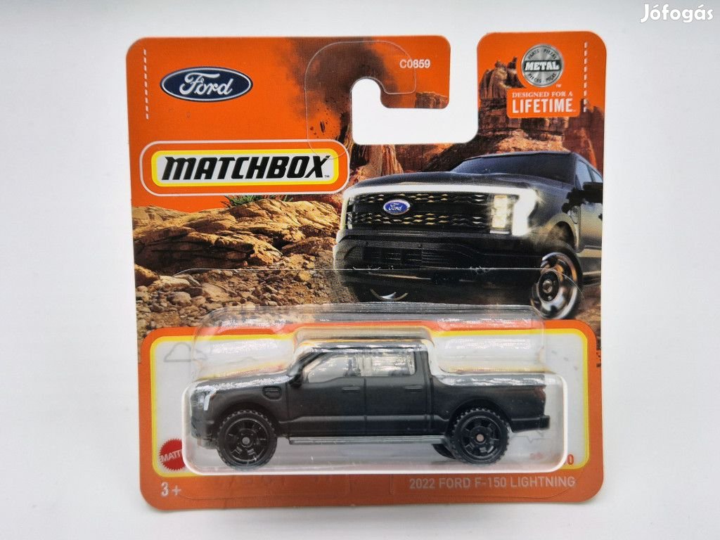 Ford F-150 Lightning (2022) - bliszteres 28/100 -  Matchbox - 1:64