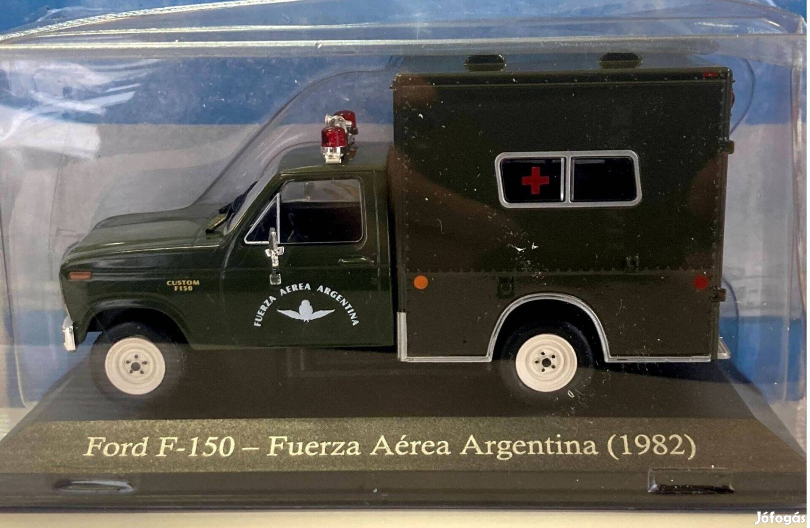 Ford F-150 Military Ambulance Argentina 1982 1:43 1/43 Altaya