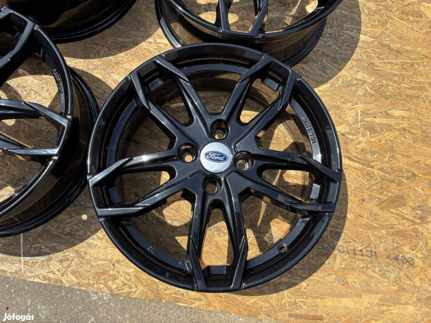 Ford Fiesta 17" 4x108 fekete alufelni eladó 17 coll