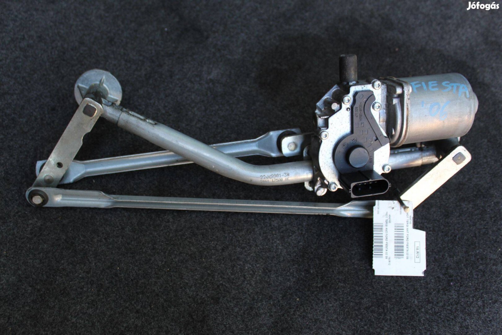 Ford Fiesta 2002-2008 Ablaktörlő szerkezetek motorral 404745