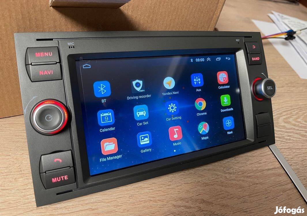 Ford Fiesta Connect Galaxy Android Rádió Multimédia 2Din Navigáció