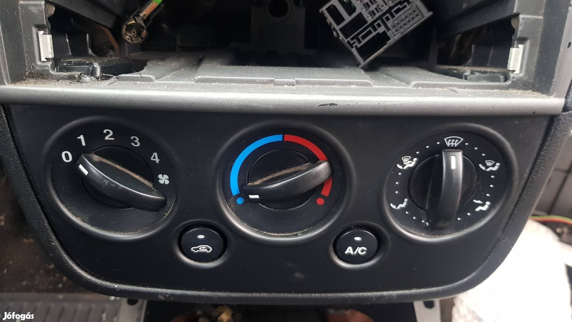 Ford Fiesta Fusion klíma panel fűtés panel