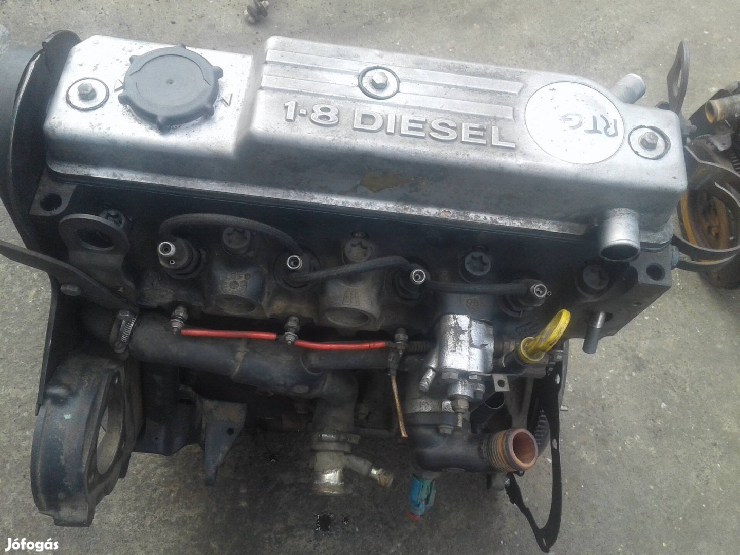 Ford Fiesta MK3 1.8D 44KW komplett motor (RTG)