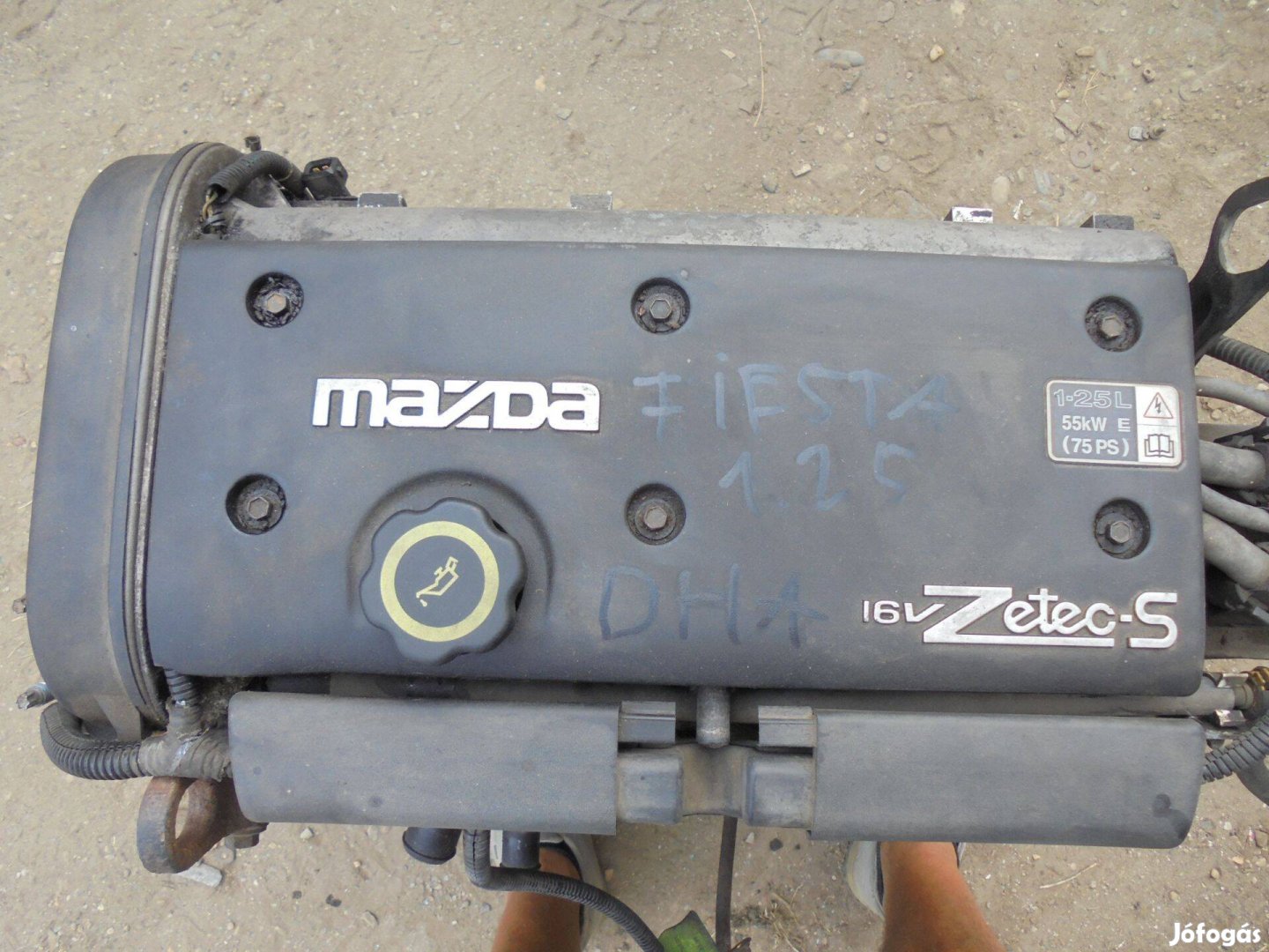 Ford Fiesta MK4 1.25i 16V komplett motor (DHA)