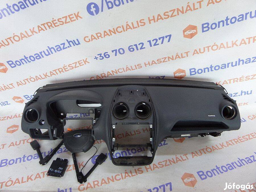 Ford Fiesta MK6 Eladó gyári, bontott műszerfal, légzsákszett Airbag