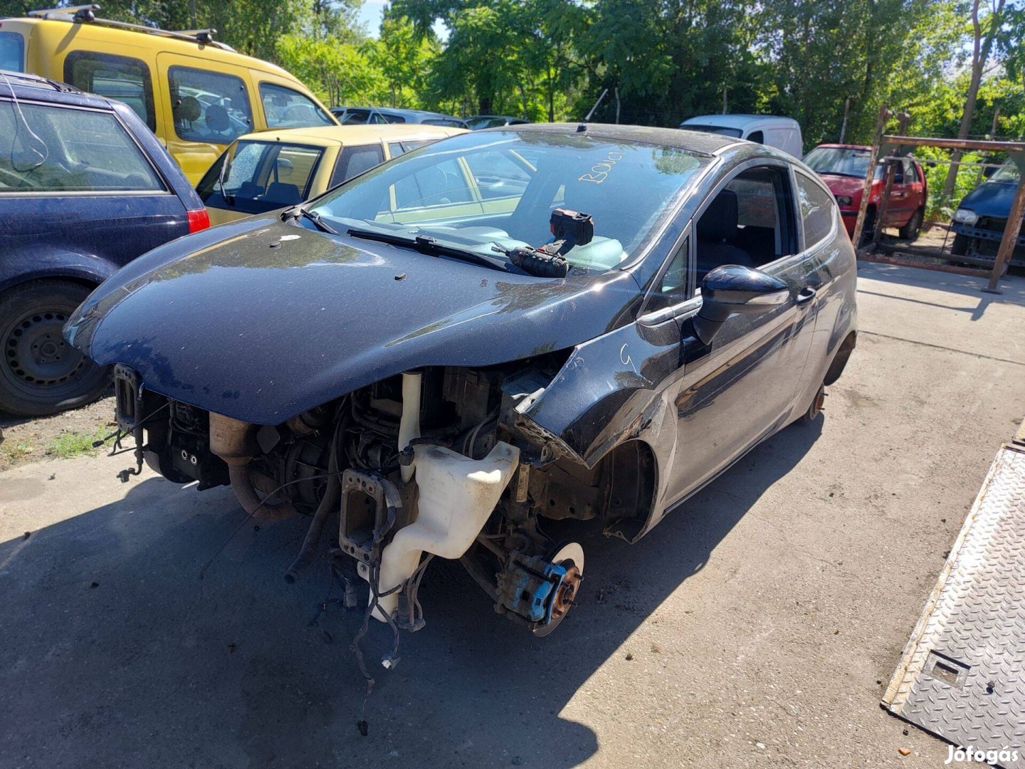 Ford Fiesta MK7 1.4 komplett motor F6JD