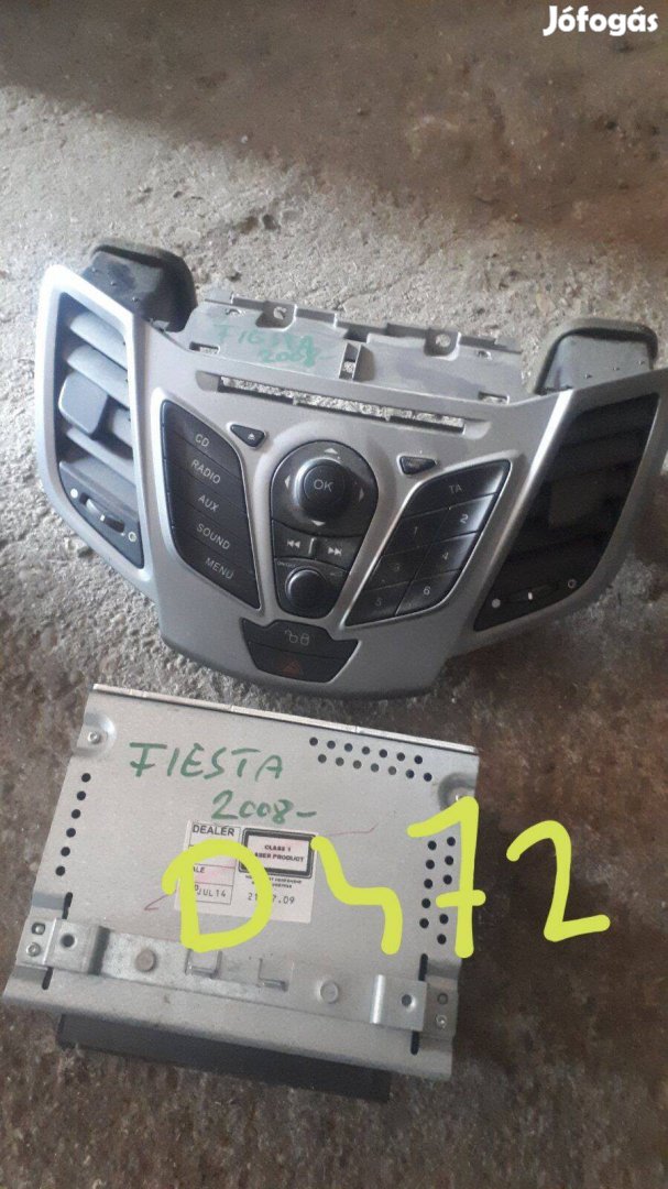Ford Fiesta MK7 2005-2015 gyári rádió