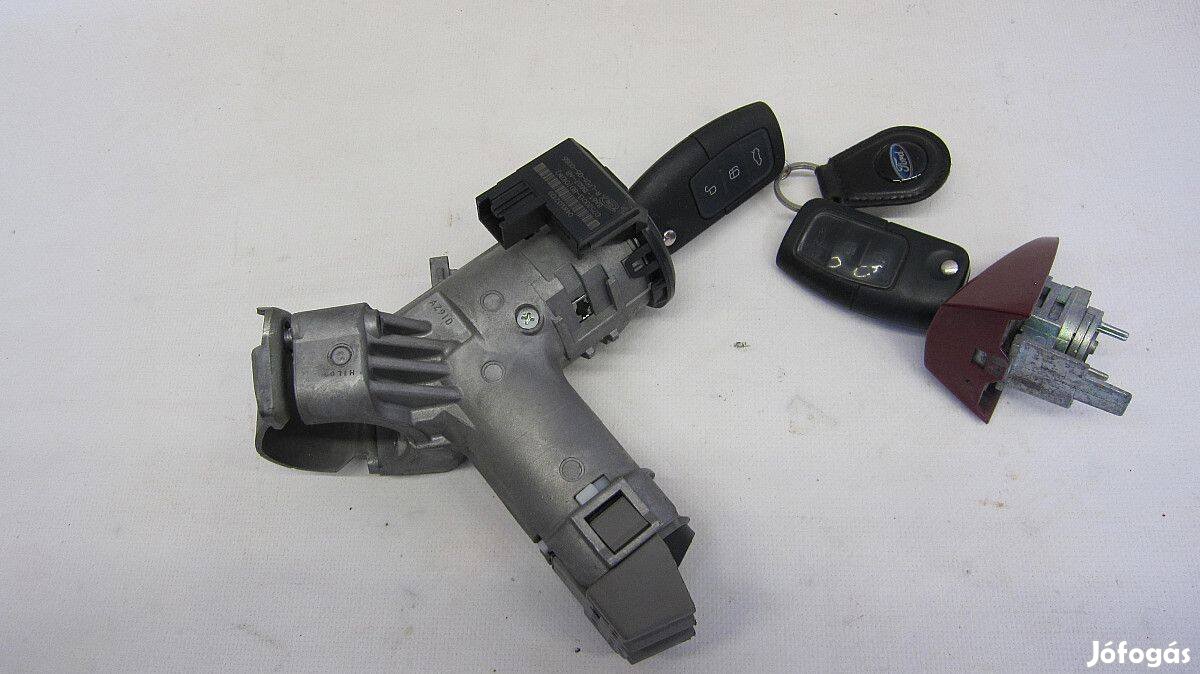 Ford Fiesta MK7 Eladó gyári, bontott gyujtáskapcsoló kulccsal , ajtózá
