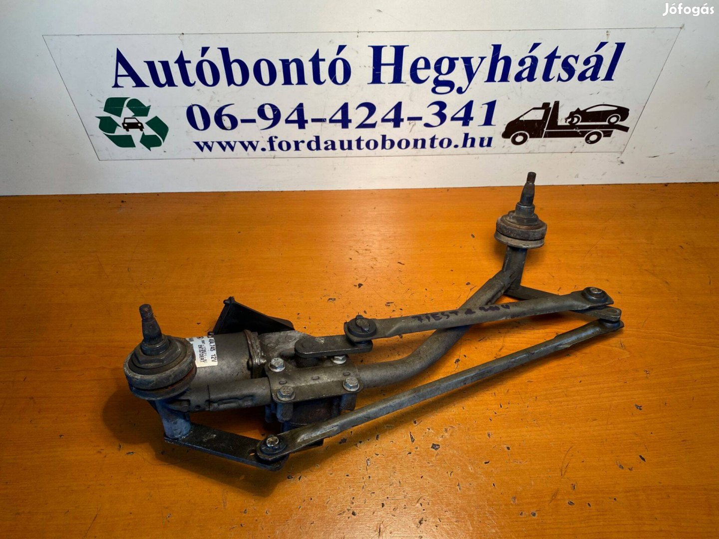 Ford Fiesta Mk5 1.4TDCi első ablaktörlő motor