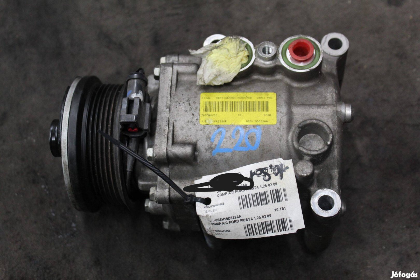 Ford Fiesta Mk5 (2002 - 2009) Klímakompresszor 6S6H-19D629-AA