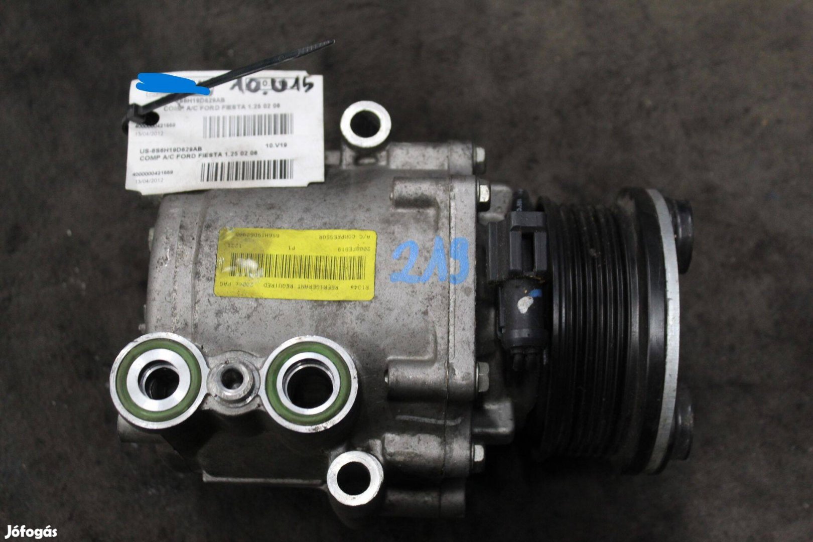 Ford Fiesta Mk5 (2002 - 2009) Klímakompresszor 6S6H-19D629-AB