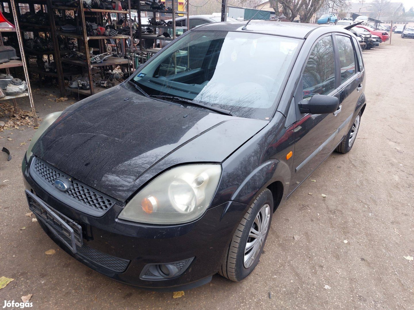 Ford Fiesta Mk6 karosszéria elemei fekete