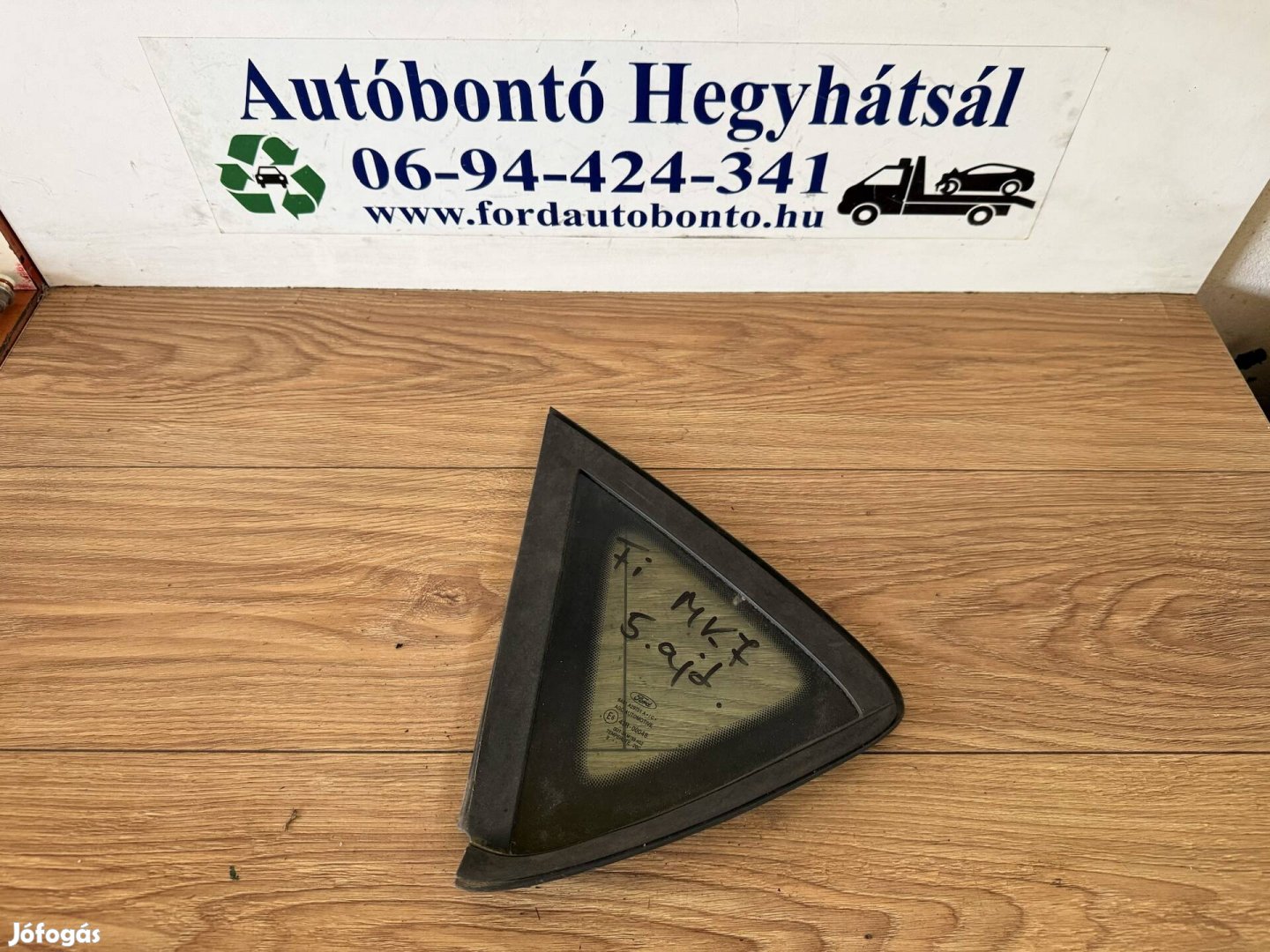 Ford Fiesta Mk7 5 ajtós bal hátsó Fix üveg
