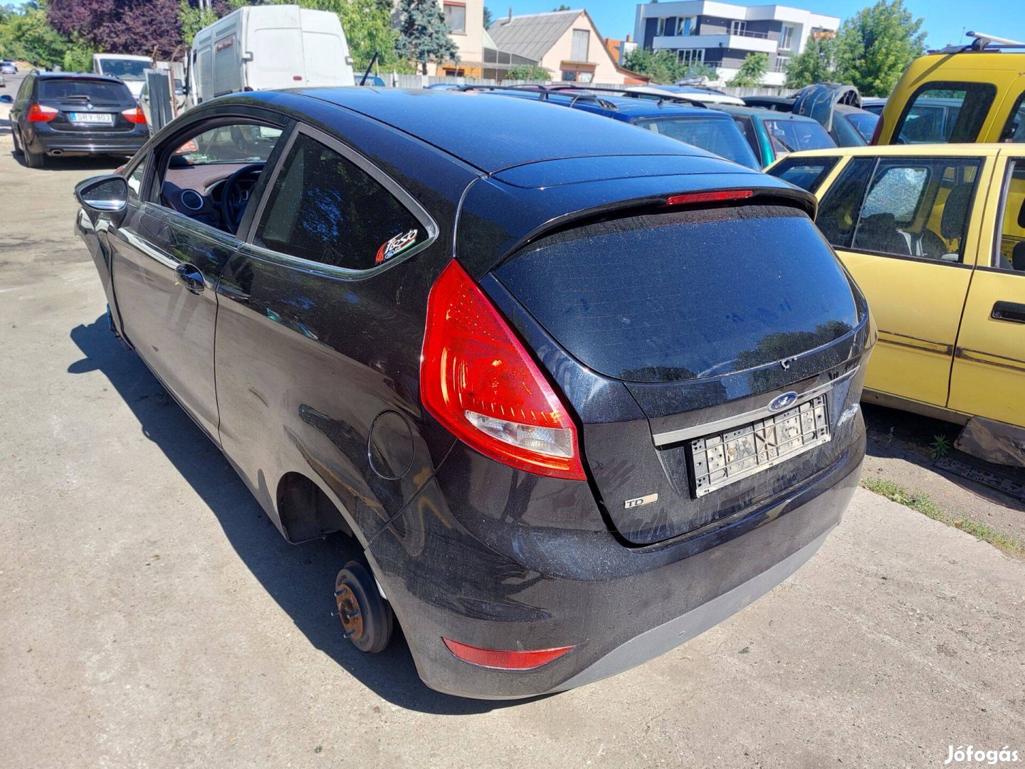 Ford Fiesta Mk7 karoszéria elemei MK7 2008-év