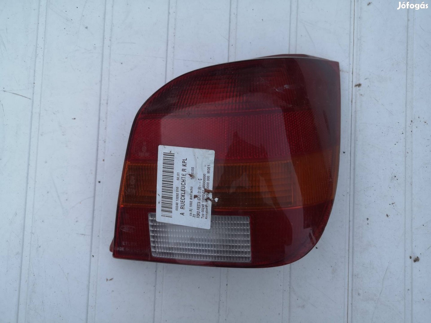 Ford Fiesta Mklll jobb hátsó lámpa