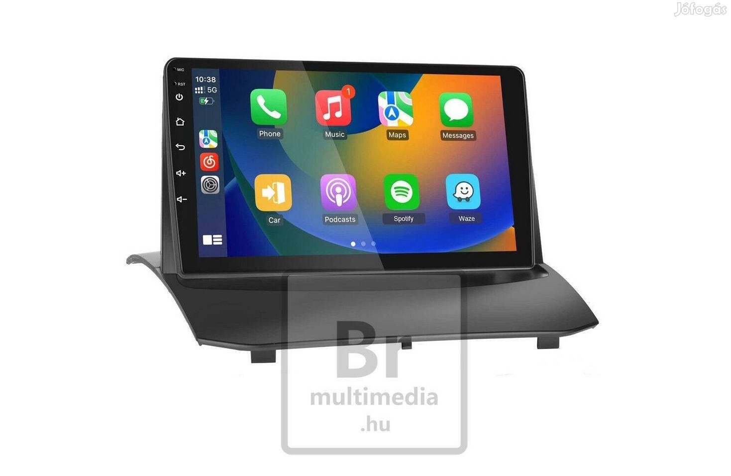 Ford Fiesta Rádió Hifi Android Kijelző Multimédia Navigáció Carplay