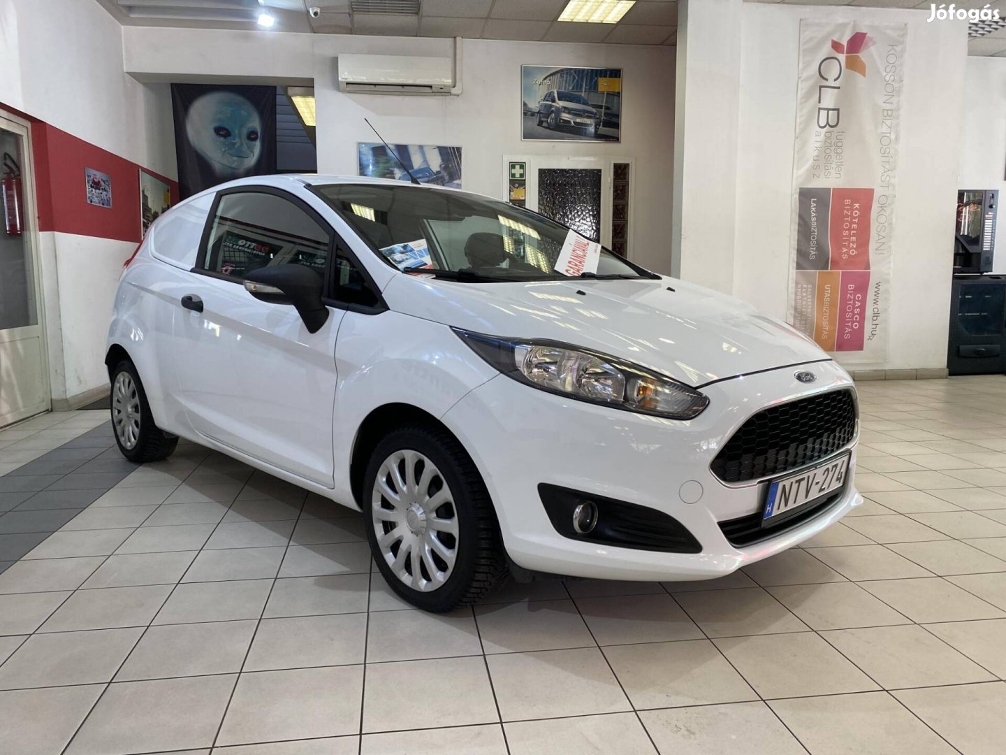 Ford Fiesta Van 1.5 TDCi Trend EURO6 Vonóhorog-...