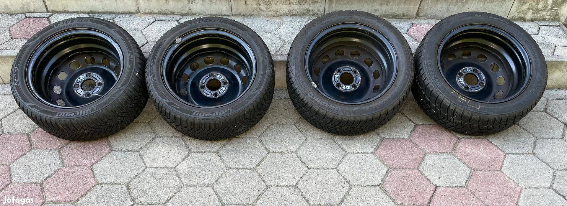 Ford Fiesta acélfelni gumival