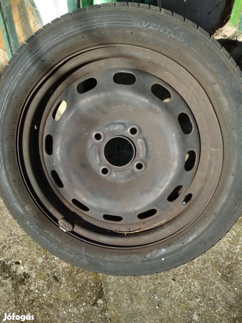 Ford Fiesta lemezfelnik 6x15 nyári gumi 195/50 r15