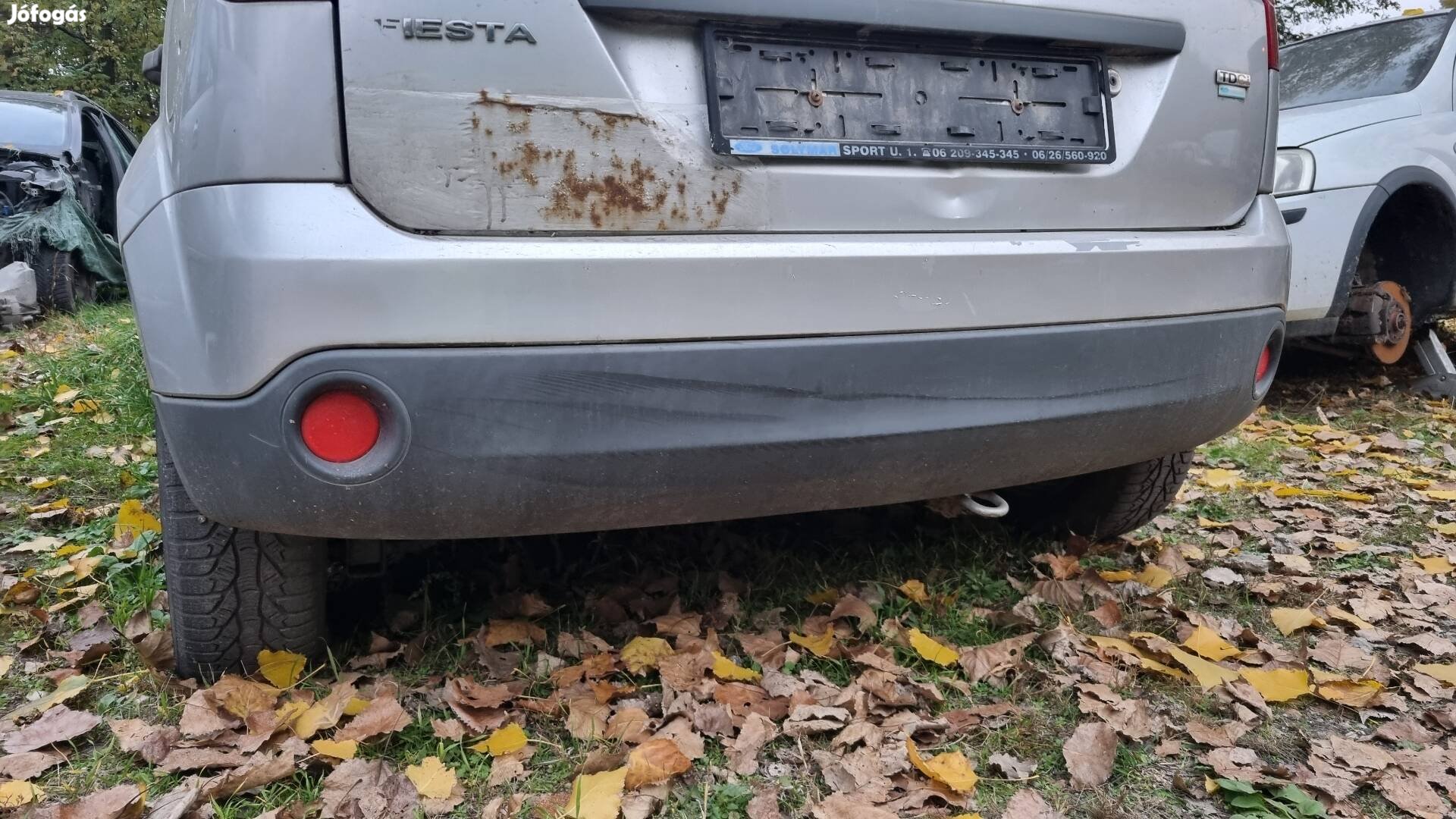 Ford Fiesta mk6 hátsó lökhárító 