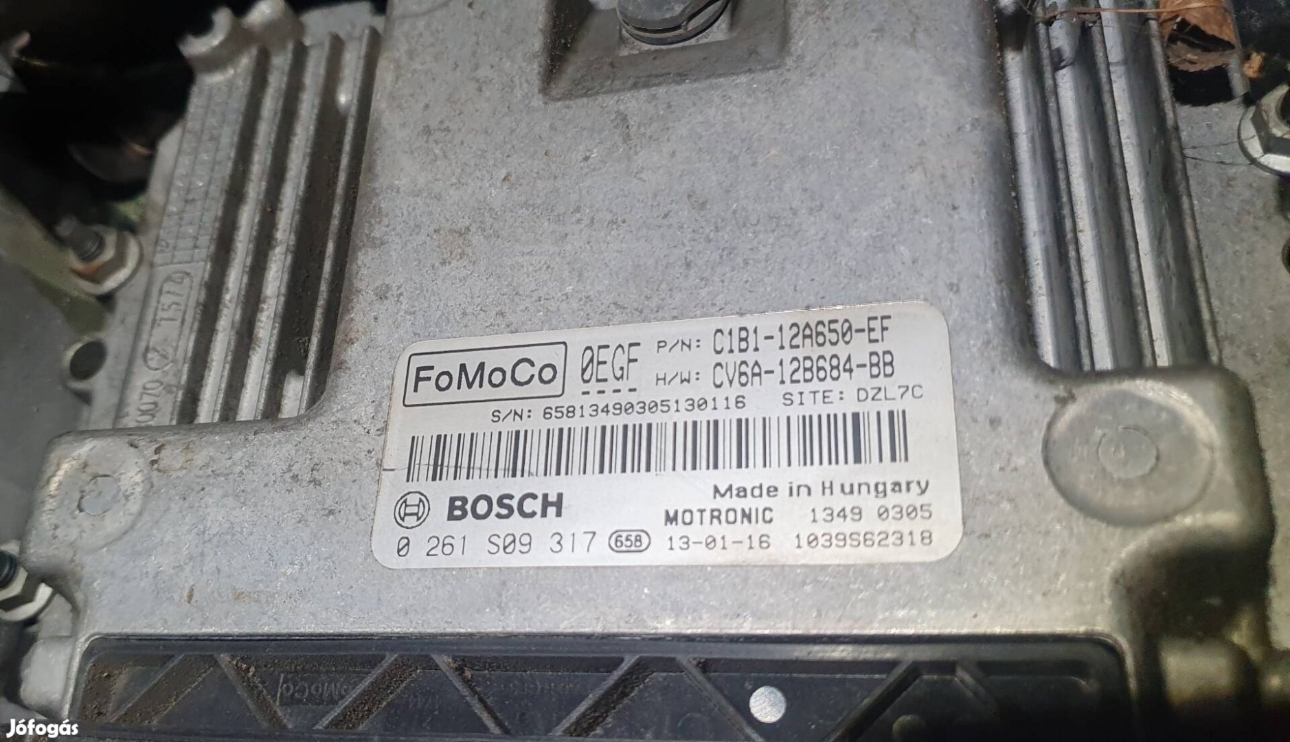 Ford Fiesta mk7 1.0 ecoboost motorvezérlő