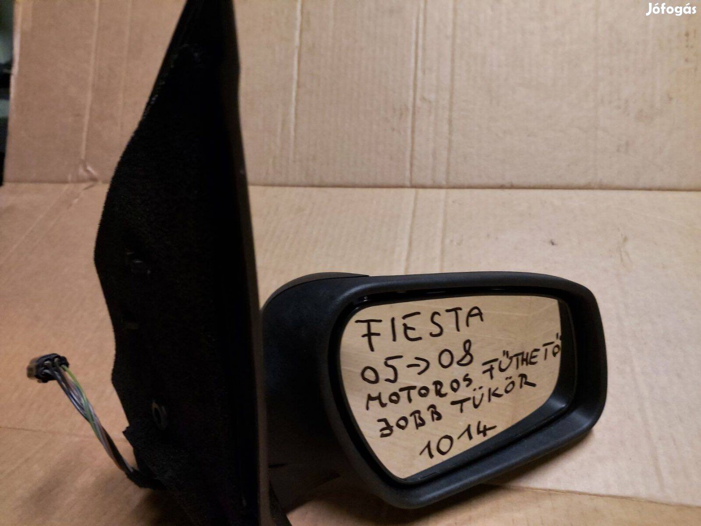 Ford Fiesta motoros, fűthető jobb oldali tükör (2005-2008)