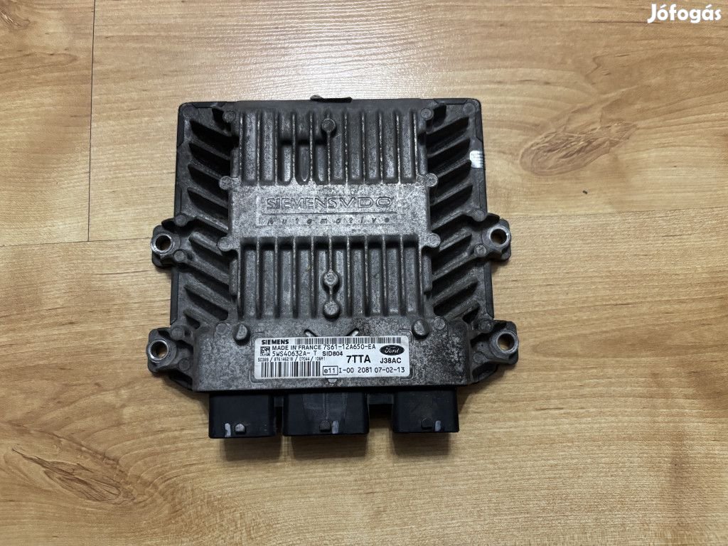Ford Fiesta motorvezérlő elektronika 7S61-12A650-EA 5WS40632A-T