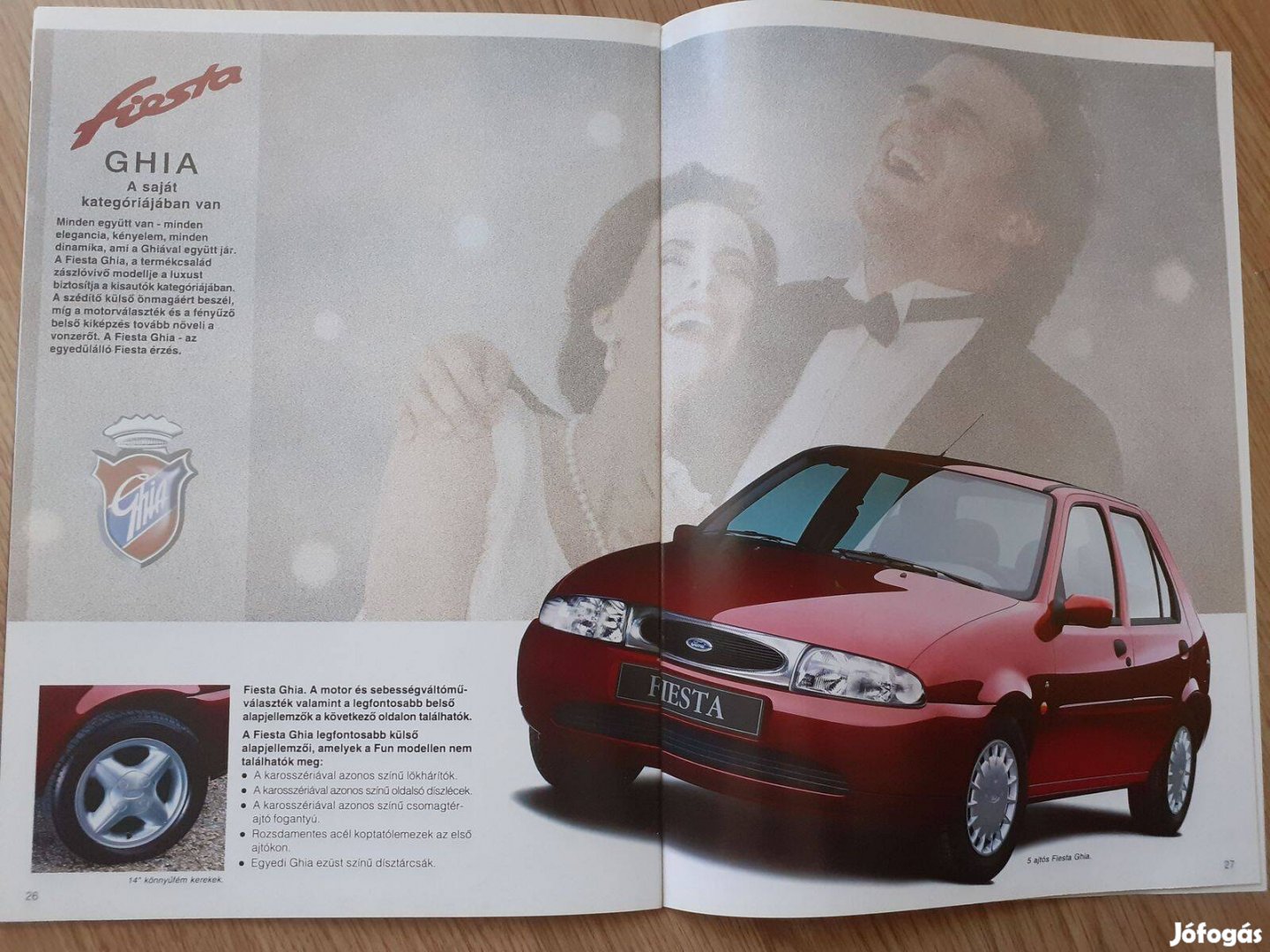 Ford Fiesta prospektus - 1995, magyar nyelvű