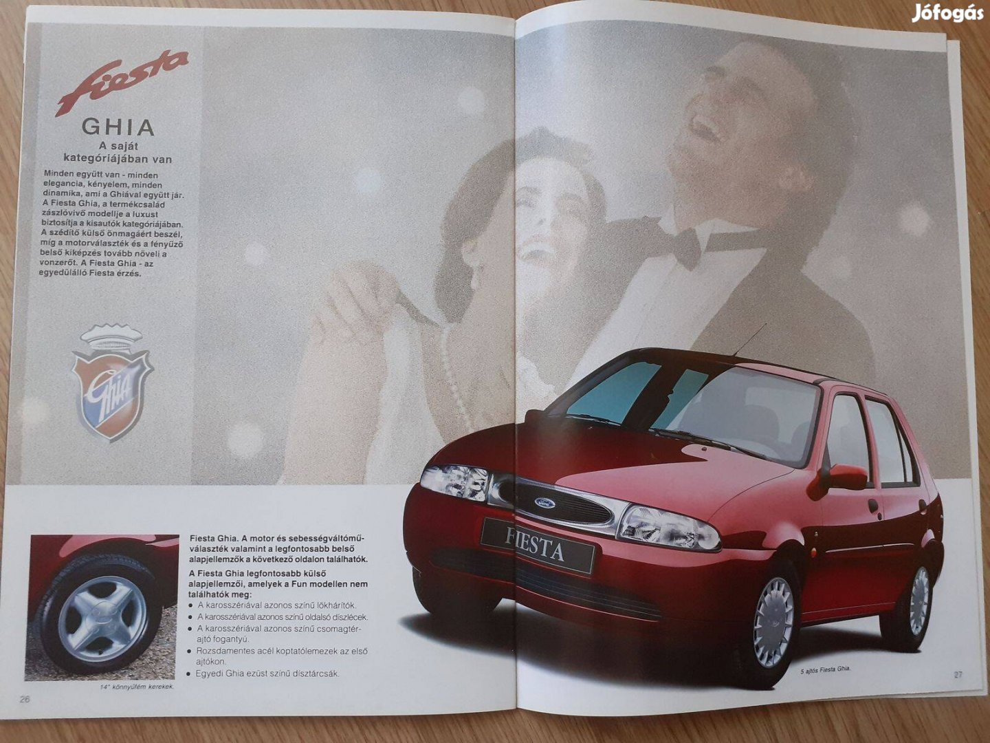 Ford Fiesta prospektus - 1995, magyar nyelvű