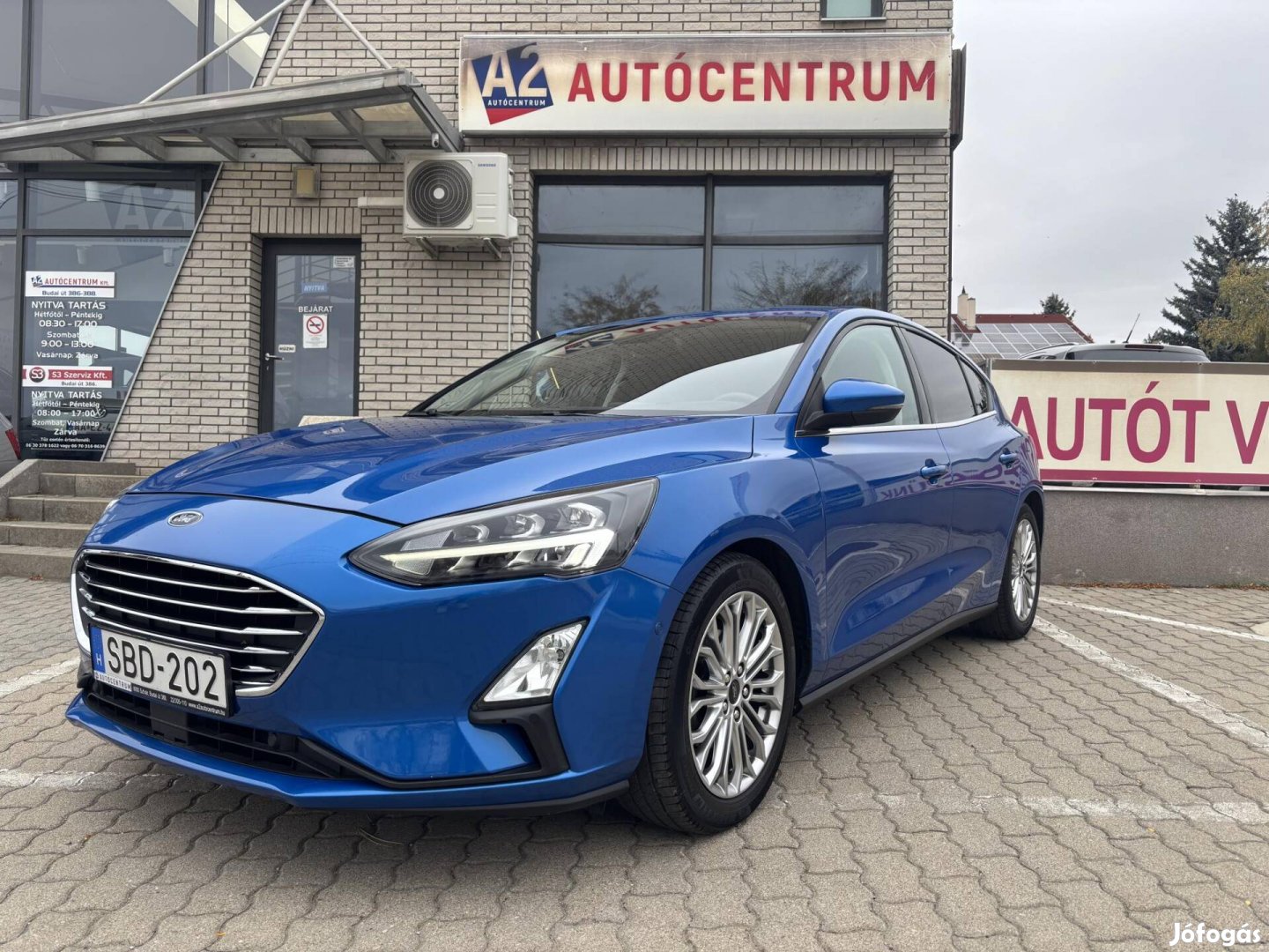 Ford Focus 1.5 Ecoblue Titanium Magyar-1 Tulaj-...