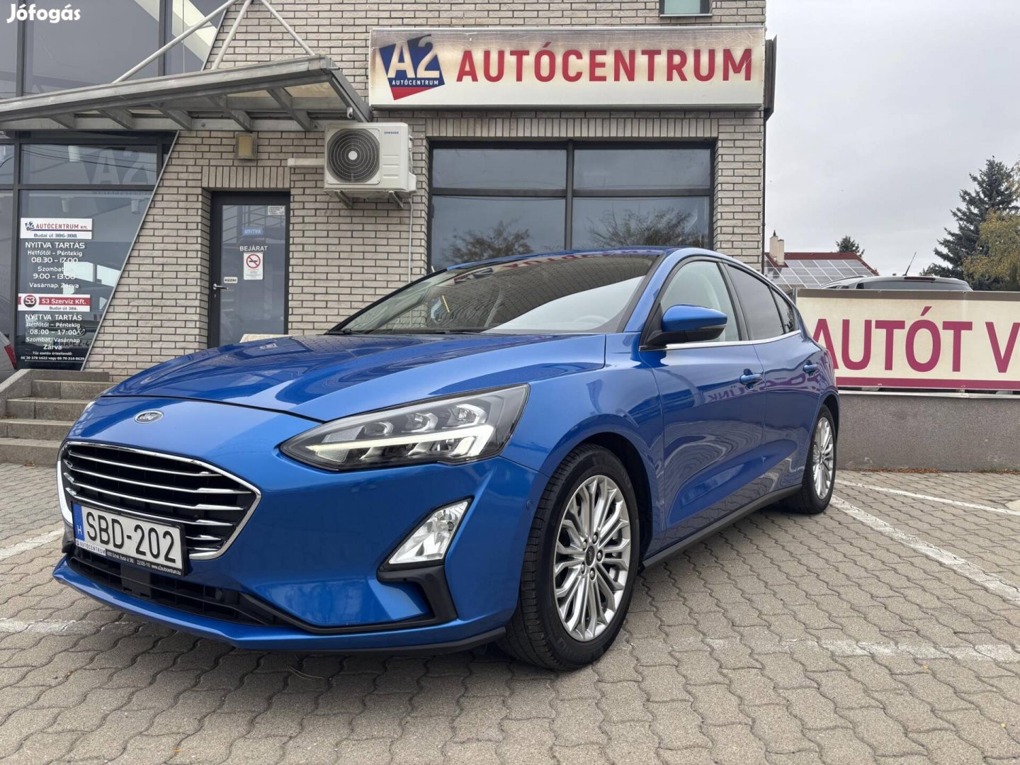 Ford Focus 1.5 Ecoblue Titanium Magyar-1 Tulaj-...
