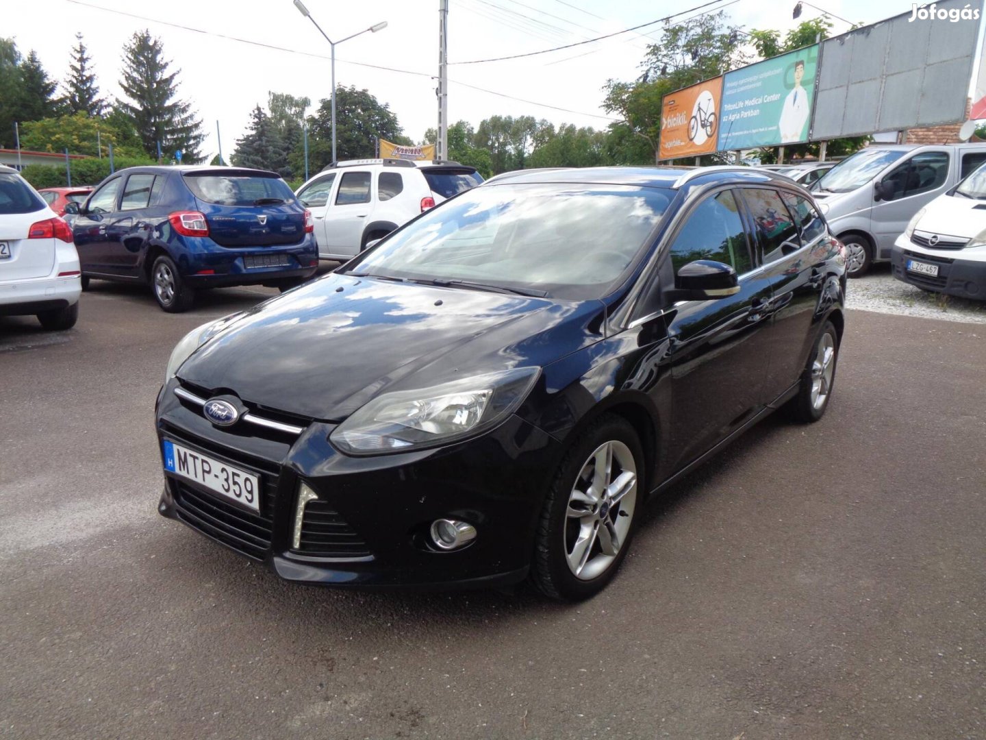 Ford Focus 1.6 TDCi Titanium Kulcs nélküli ind....