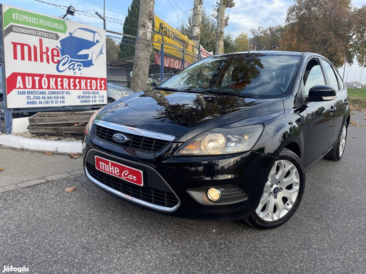 Ford Focus 1.6 Ti-Vct Titanium Friss KPM. Műsza...